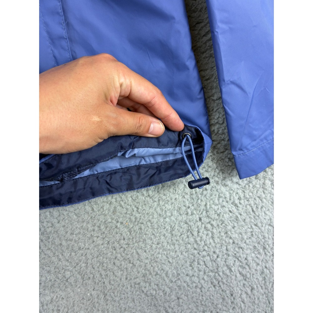 Columbia Full Zip Windbreaker Jacket Womens XL Blue Outdoor Hiking Lightweight - Picture 5 of 12